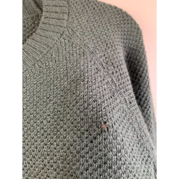 Peruvian Connection 100% Alpaca Green Pullover Sweater L - Picture 6 of 9